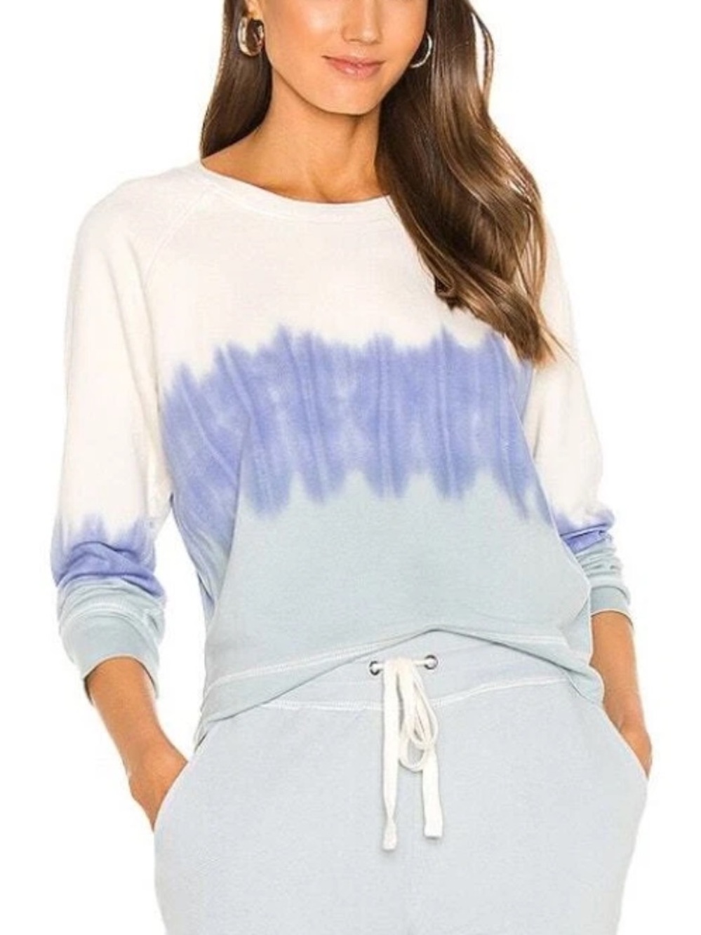 RAILS Theo Sweatshirt Ocean Ombré Tie Dye